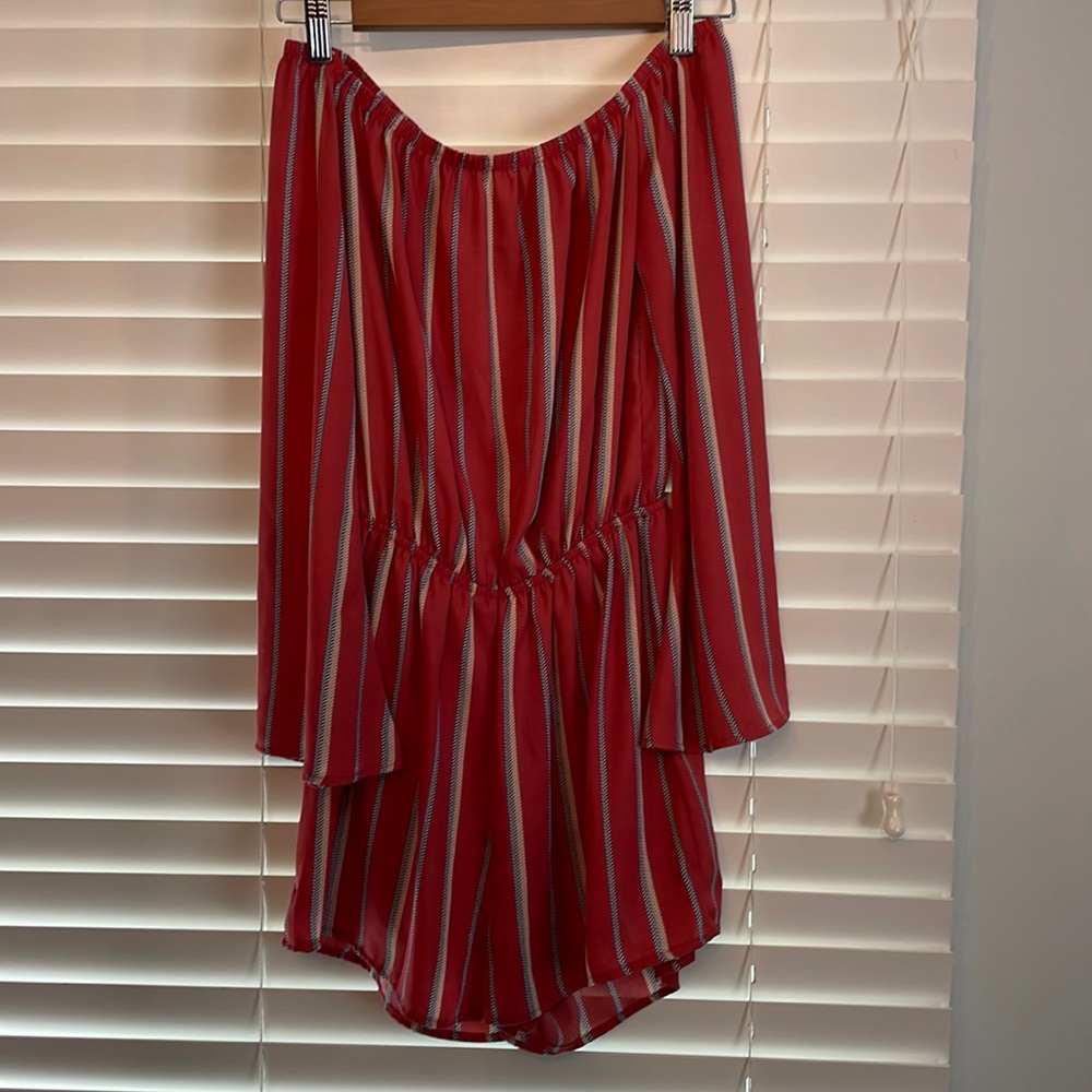 Off the shoulder romper